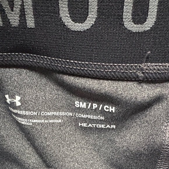 Under Armour Women's Charcoal Athletic Shorts - Picture 4 of 4
